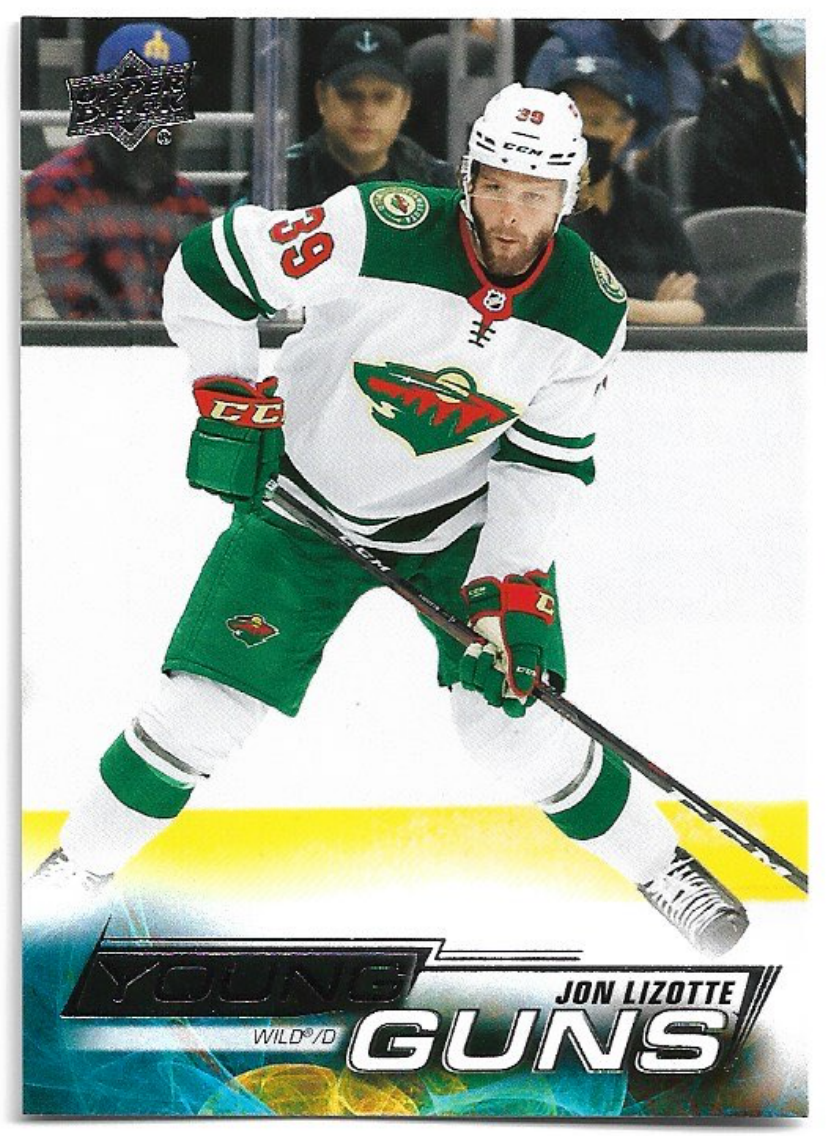 Rookie Young Guns JON LIZOTTE 22-23 UD Series 2