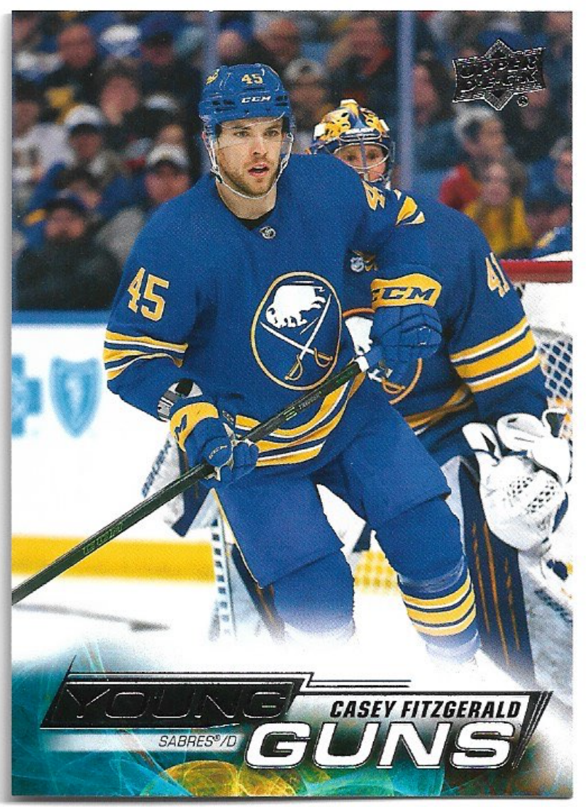 Rookie Young Guns CASEY FITZGERALD 22-23 UD Series 2