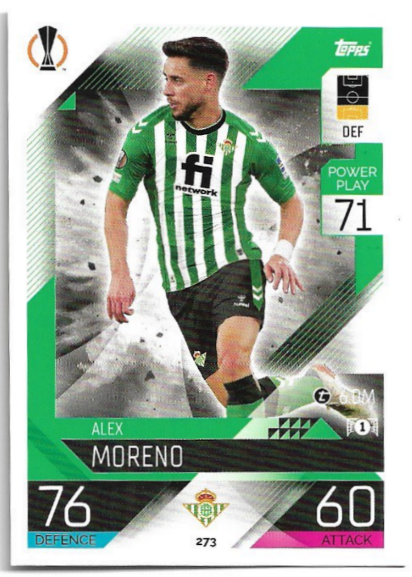 ALEX MORENO 22-23 Match Attax UCL