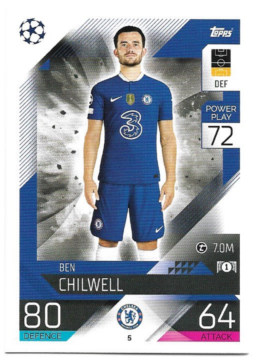 BEN CHILWELL 22-23 Match Attax UCL