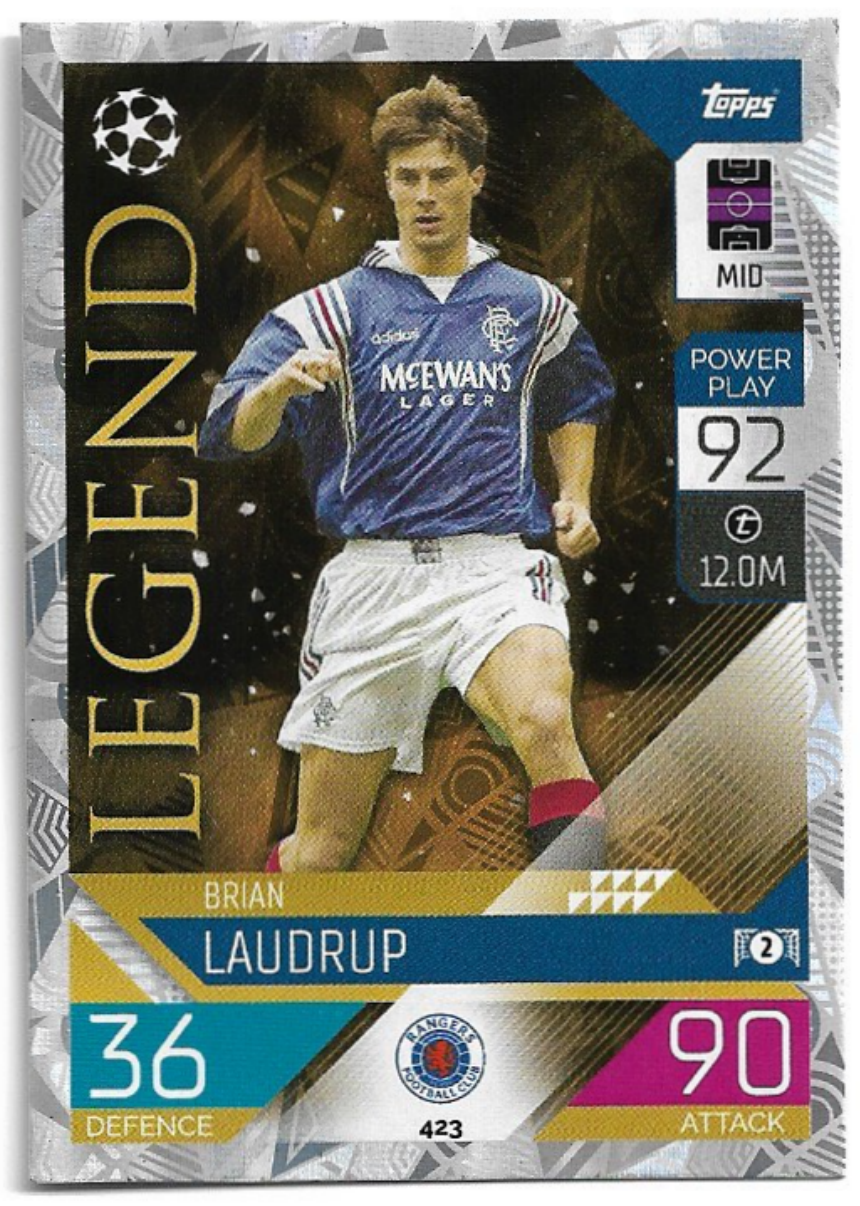Legend BRIAN LAUDRUP 22-23 Match Attax UCL