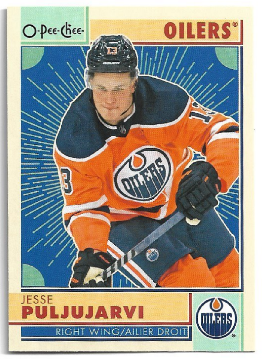 Retro JESSE PULJUJARVI 22-23 UD O-Pee-Chee OPC