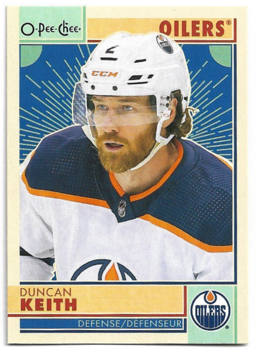 Retro DUNCAN KEITH 22-23 UD O-Pee-Chee OPC
