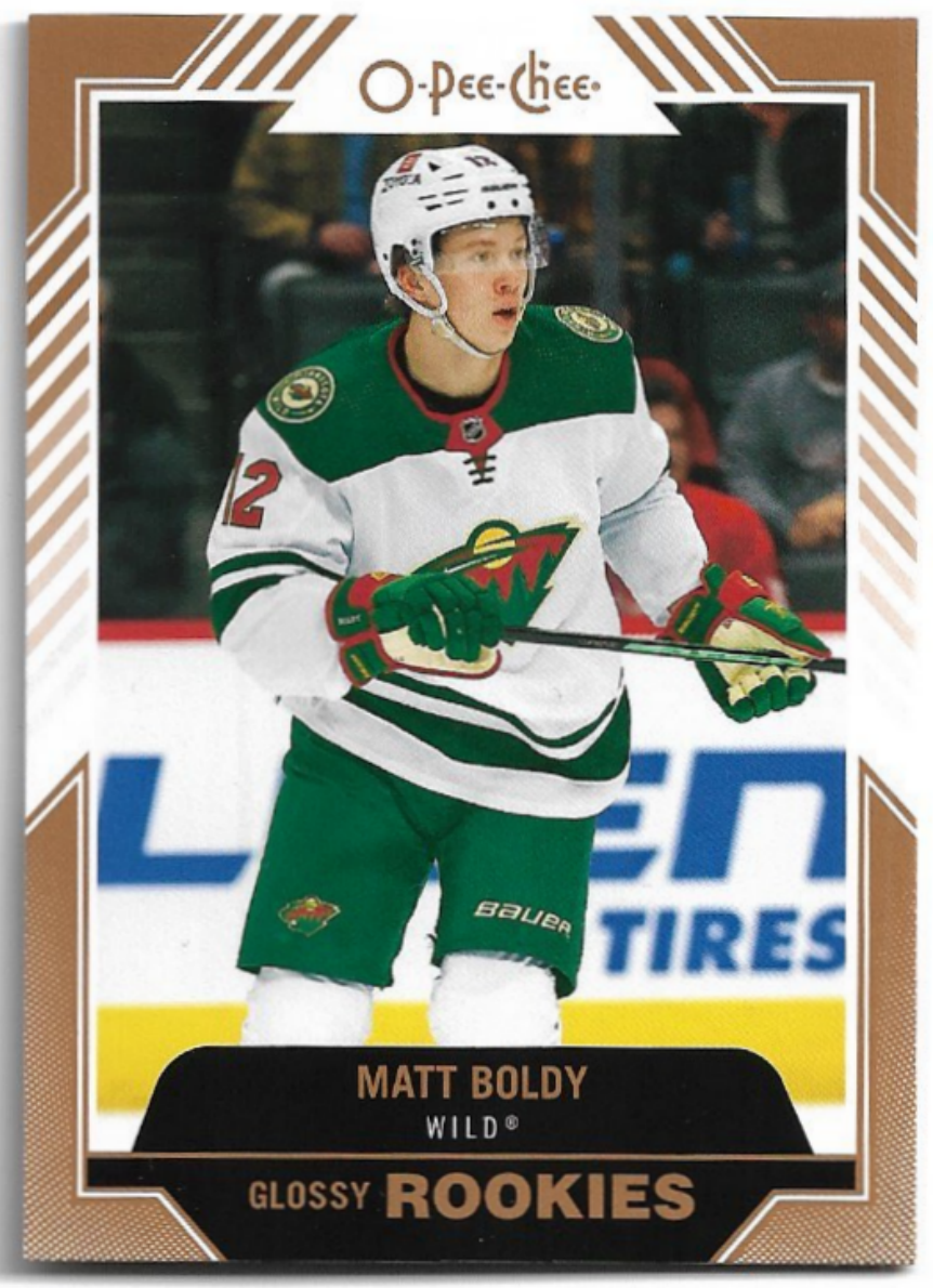 Glossy Rookies Bronze MATT BOLDY 22-23 UD Series 1