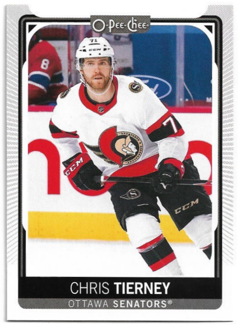 CHRIS TIERNEY 21-22 UD O-Pee-Chee OPC