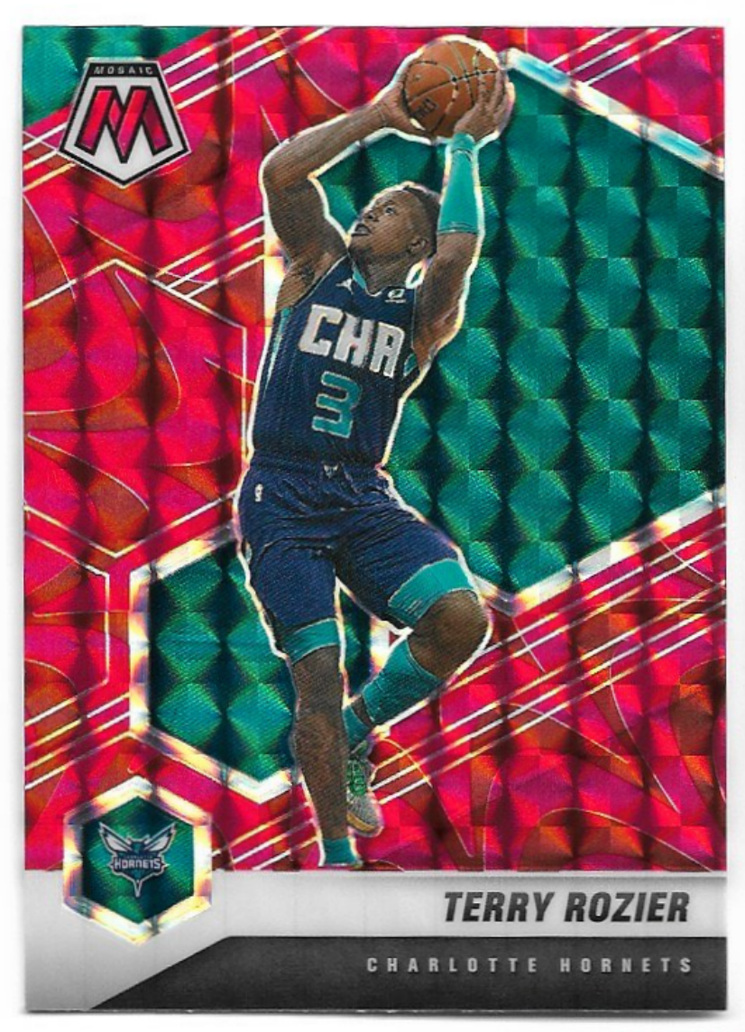 Red Prizm TERRY ROZIER 20-21 Panini Mosaic Basketball