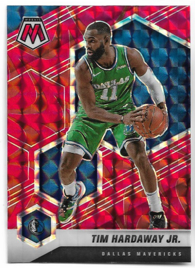 Red Prizm TIM HARDAWAY JR. 20-21 Panini Mosaic Basketball