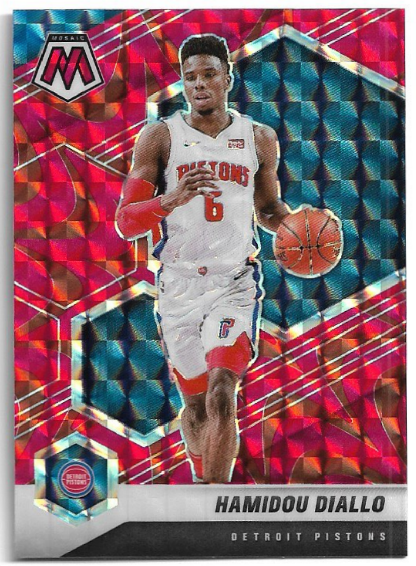 Red Prizm HAMIDOU DIALLO 20-21 Panini Mosaic Basketball