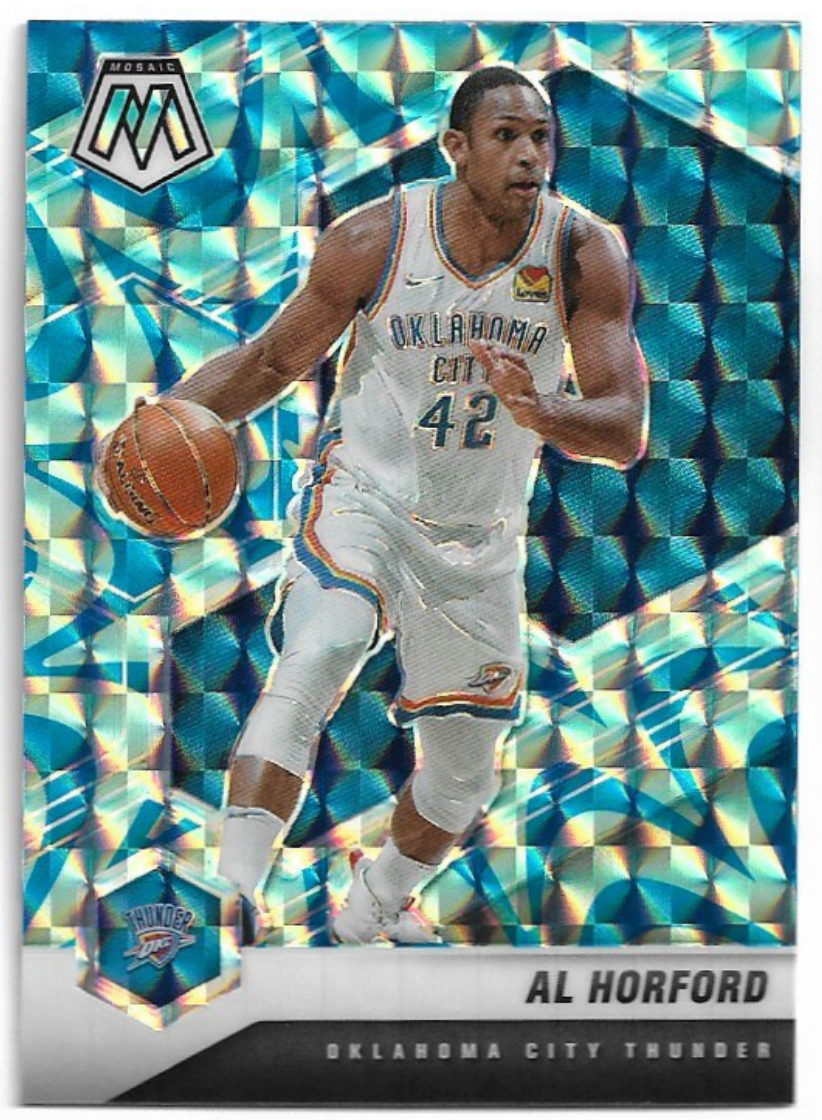 Reactive Blue Prizm AL HORFORD 20-21 Panini Mosaic Basketball