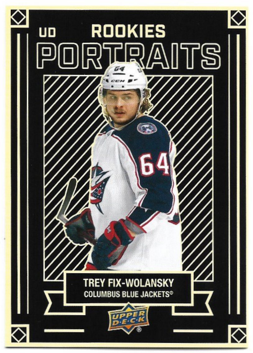 Rookie UD Portraits TREY FIX-WOLANSKY 22-23 UD Series 2