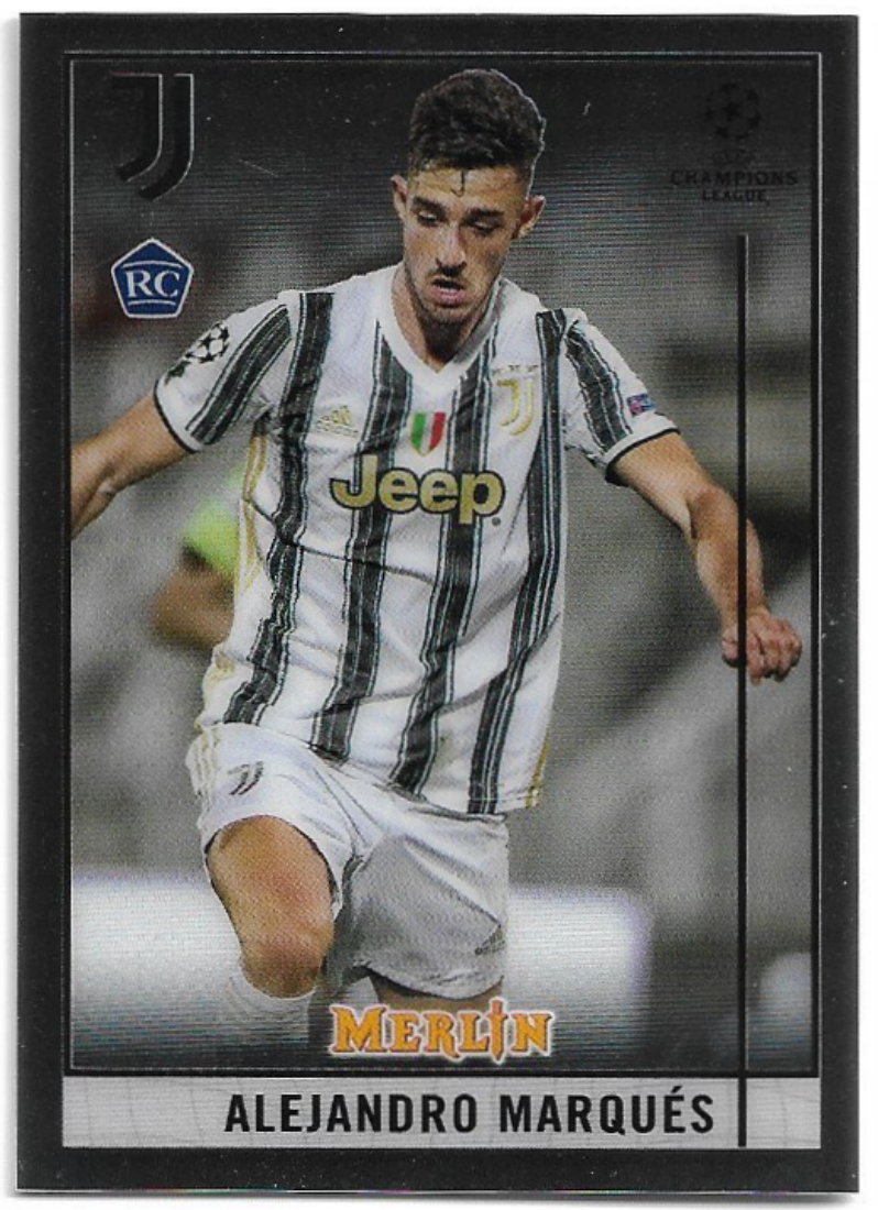Rookie ALEJANDRO MARQUES 20-21 Topps Merlin Chrome UCL 