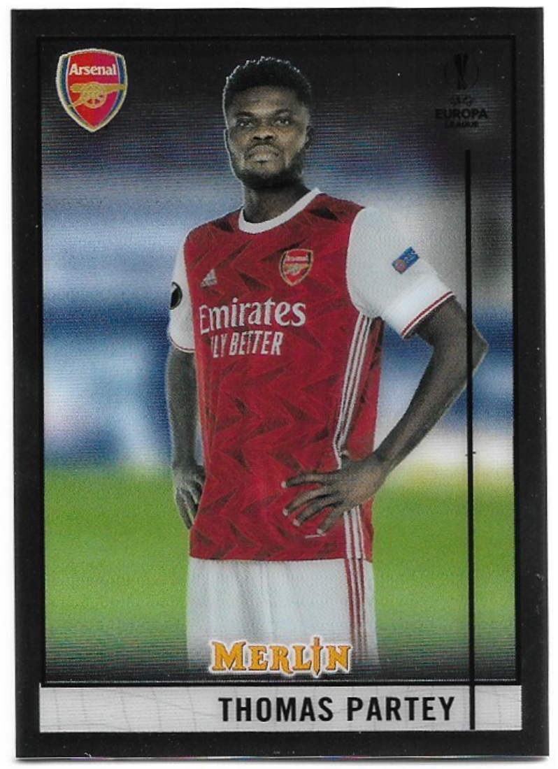 THOMAS PARTEY 20-21 Topps Merlin Chrome UCL 