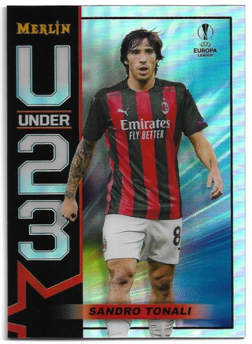 U23 Stars SANDRO TONALI 20-21 Topps Merlin Chrome UCL 