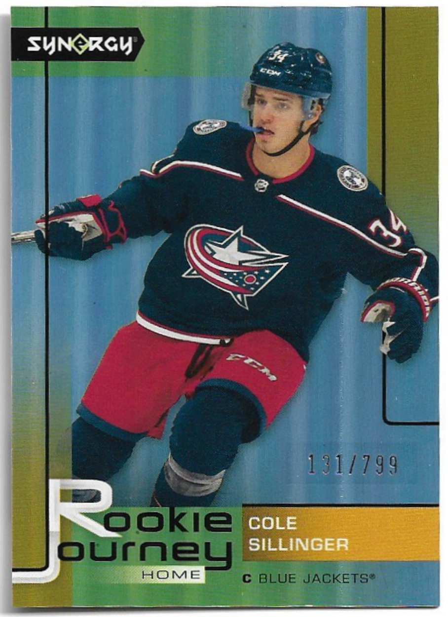 Rookie Journey Home COLE SILLINGER 21-22 UD Synergy /799