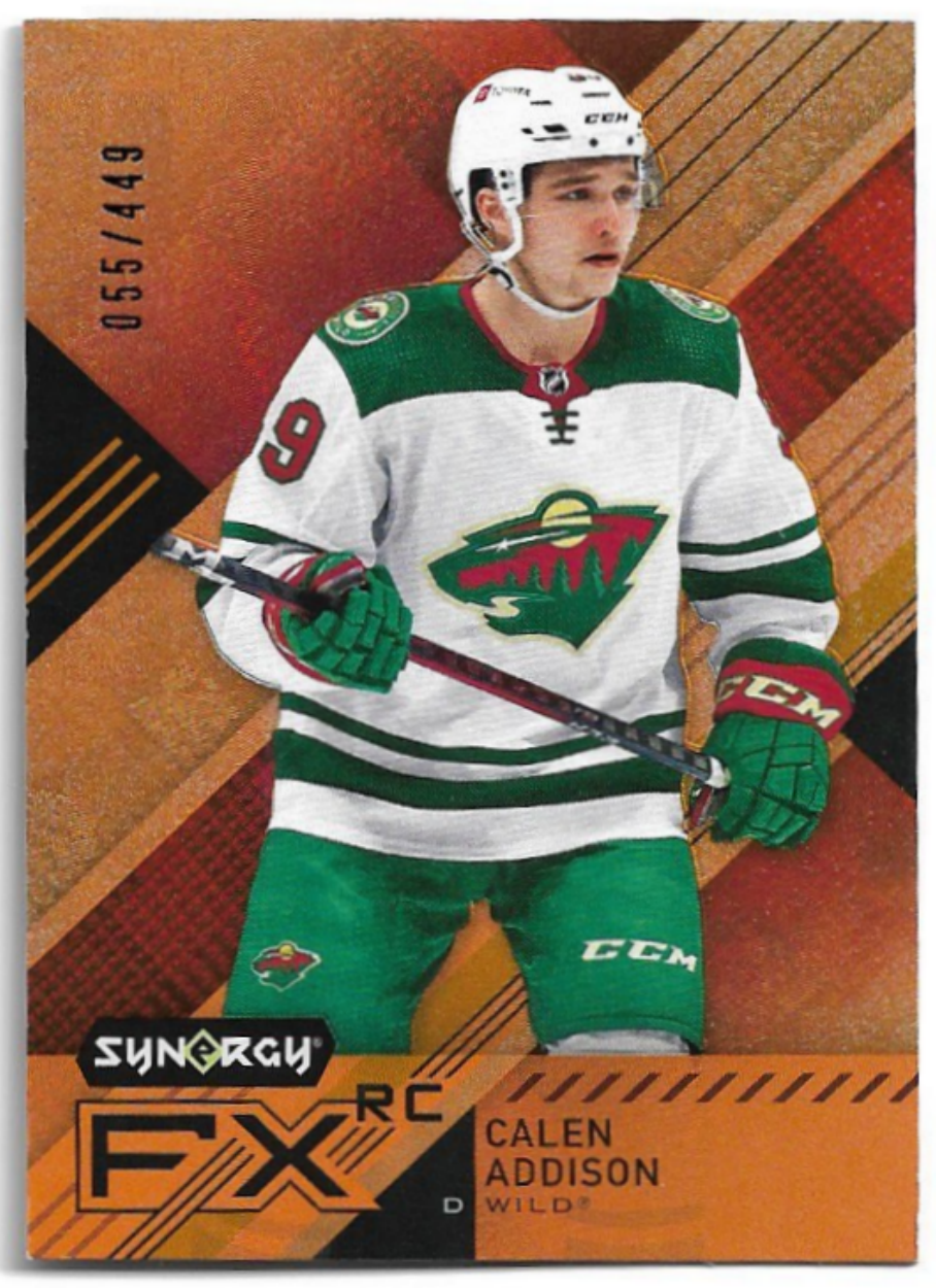 Rookie Orange FX CALEN ADDISON 21-22 UD Synergy /449