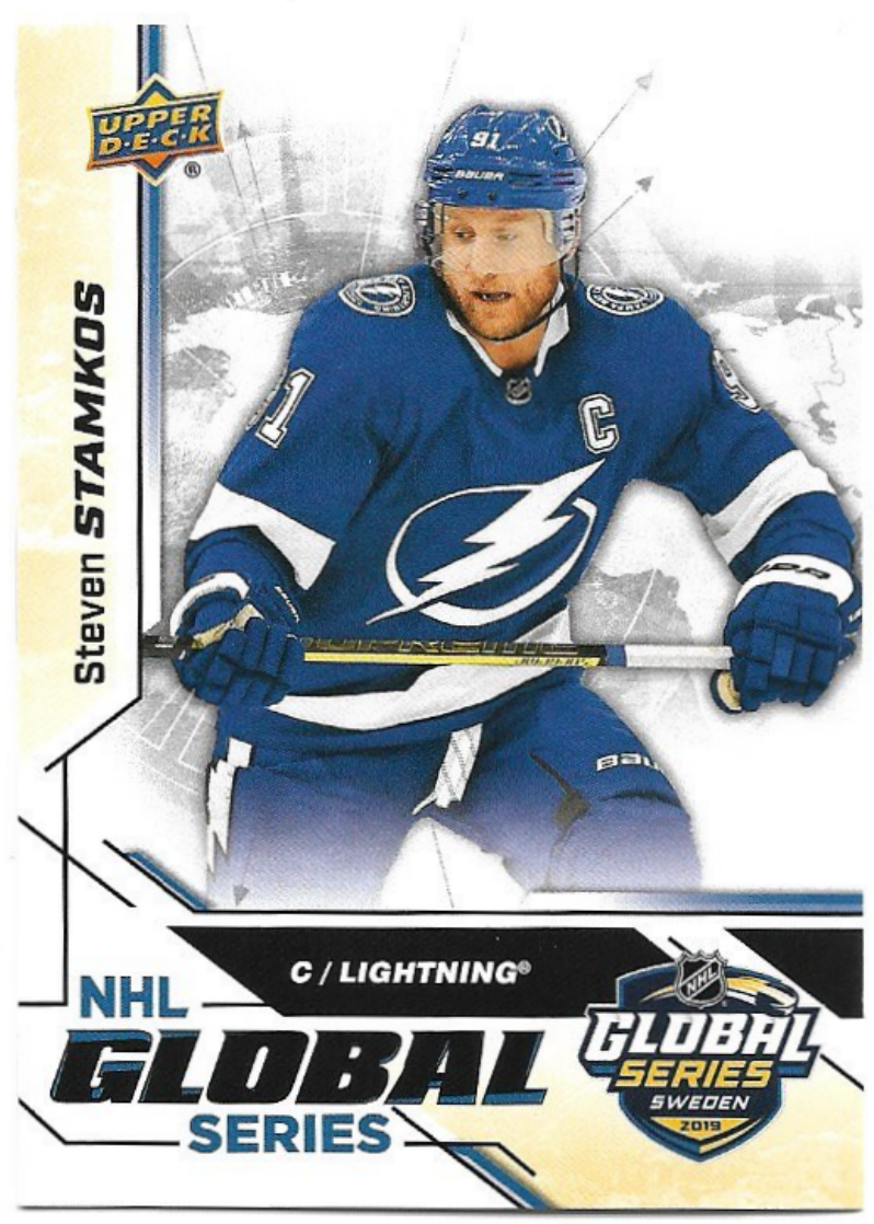 NHL Global Series STEVEN STAMKOS 19-20 UD MVP