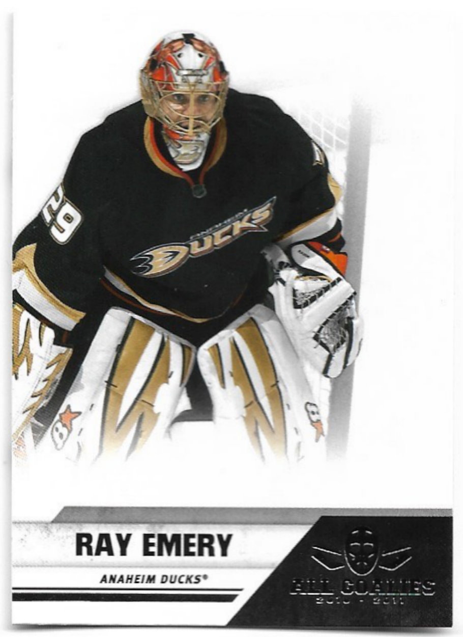 RAY EMERY 2011 Panini All Goalies