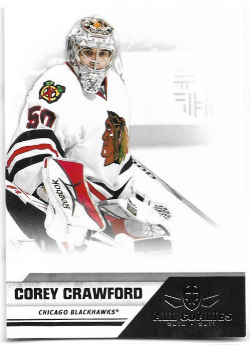 COREY CRAWFORD 2011 Panini All Goalies