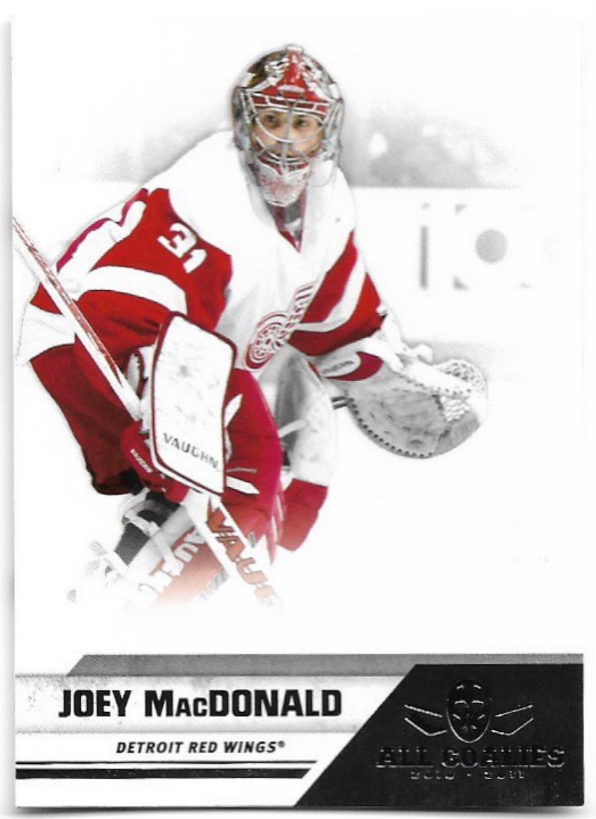 JOEY MACDONALD 2011 Panini All Goalies