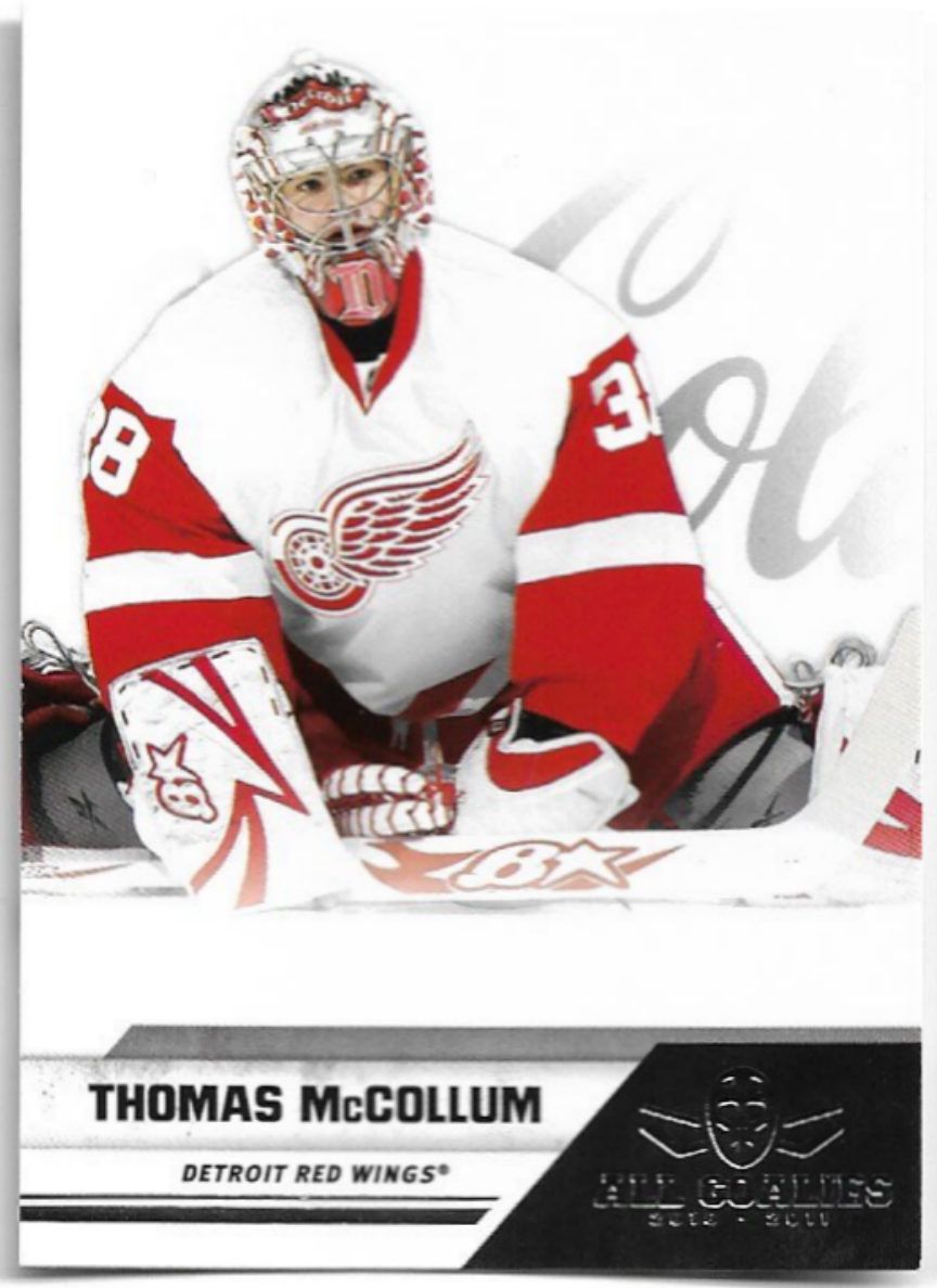 THOMAS MCCOLLUM 2011 Panini All Goalies