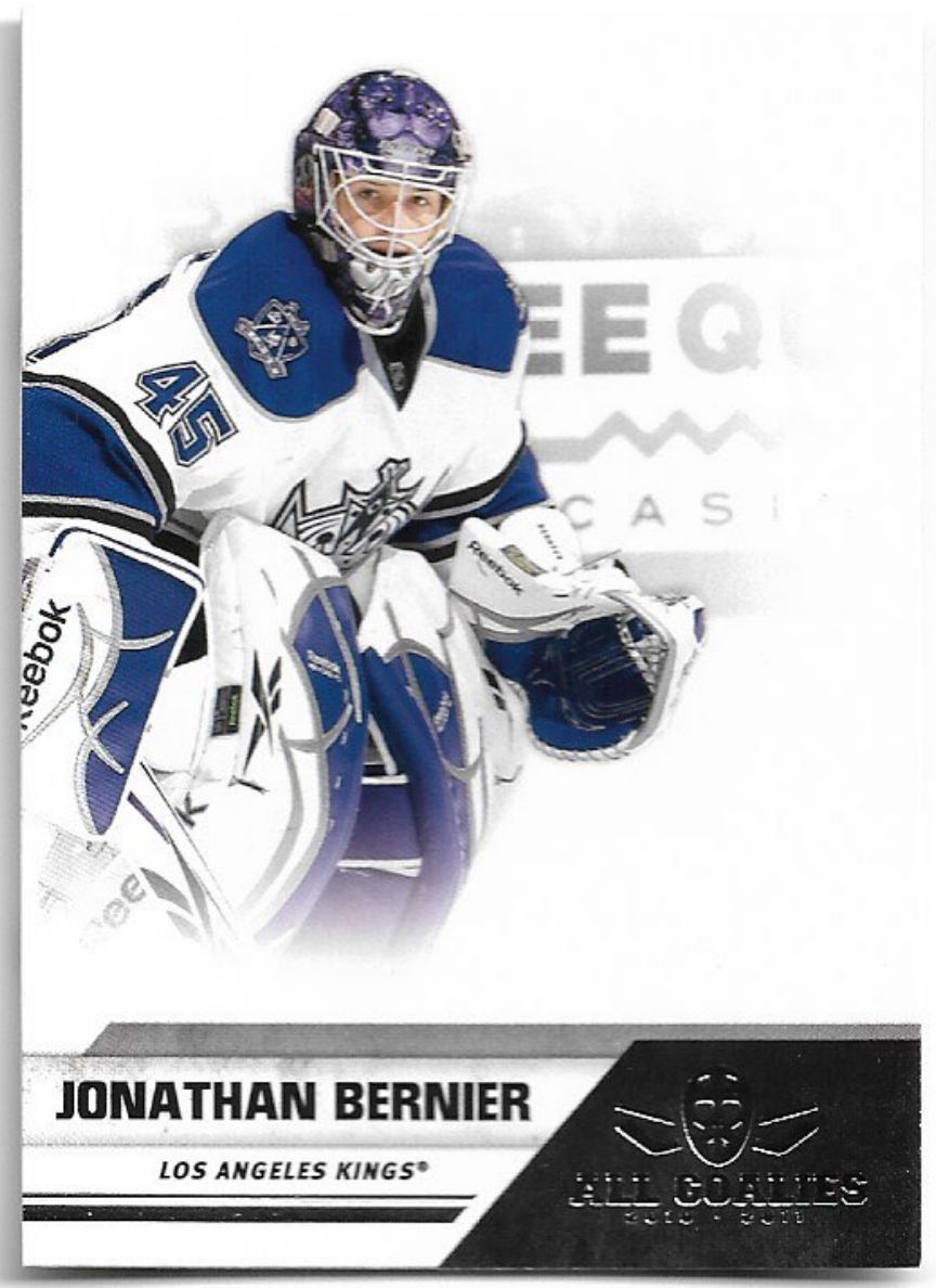 JONATHAN BERNIER 2011 Panini All Goalies