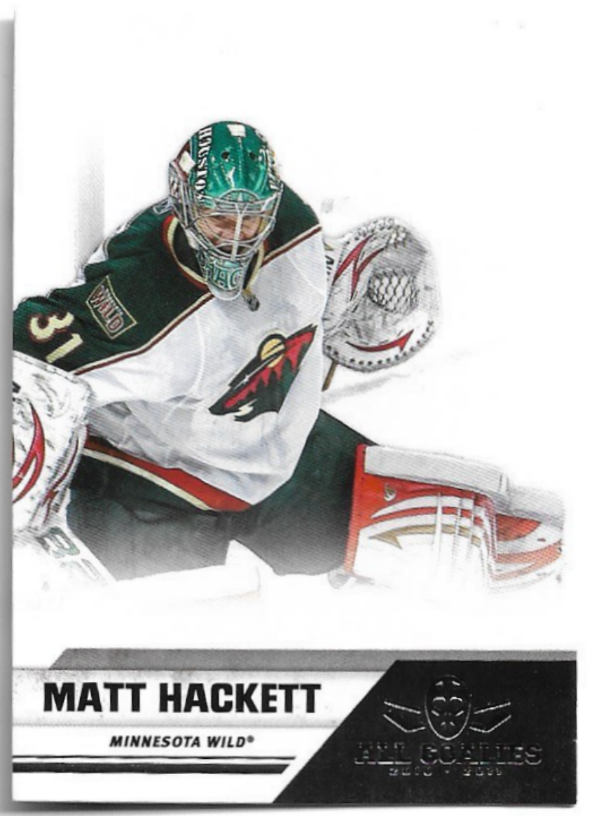 MATT HACKETT 2011 Panini All Goalies