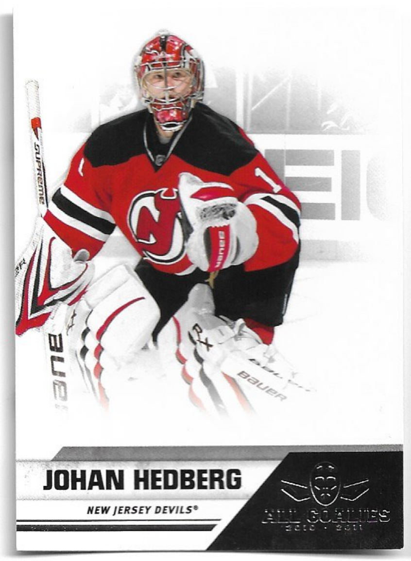JOHAN HEDBERG 2011 Panini All Goalies
