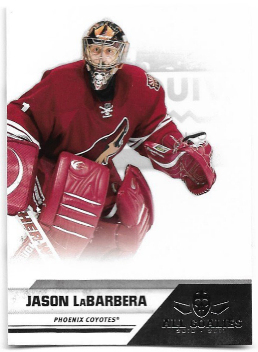 JASON LABARBERA 2011 Panini All Goalies
