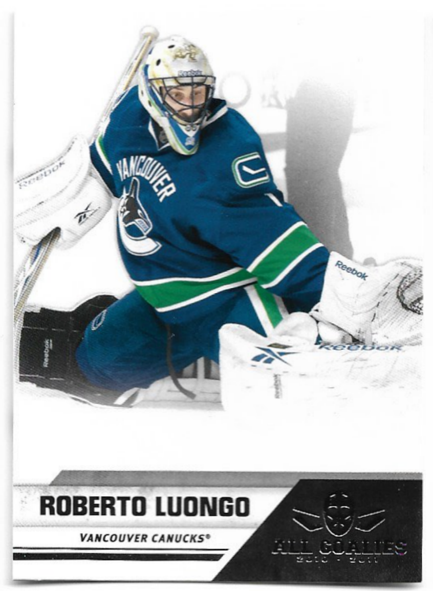 ROBERTO LUONGO 2011 Panini All Goalies
