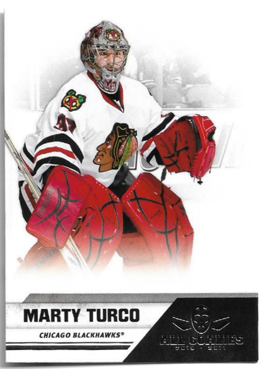 MARTY TURCO 2011 Panini All Goalies