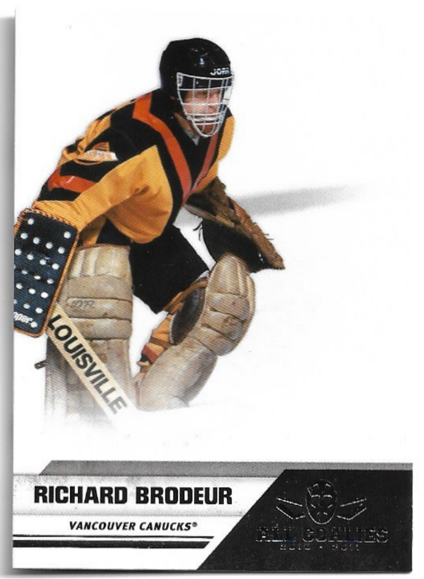 RICHARD BRODEUR 2011 Panini All Goalies