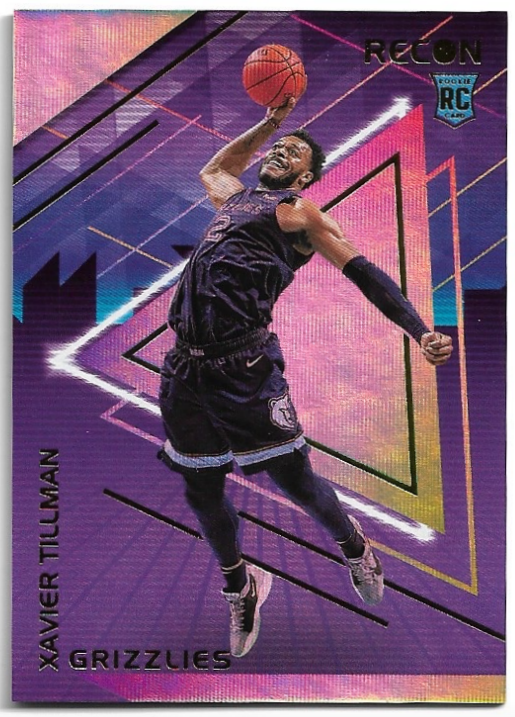 Rookie Holo XAVIER TILLMAN 20-21 Panini Recon Basketball