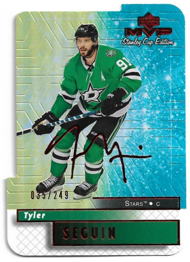20th Anniversary - Colors and Contours TYLER SEGUIN 19-20 UD MVP /249