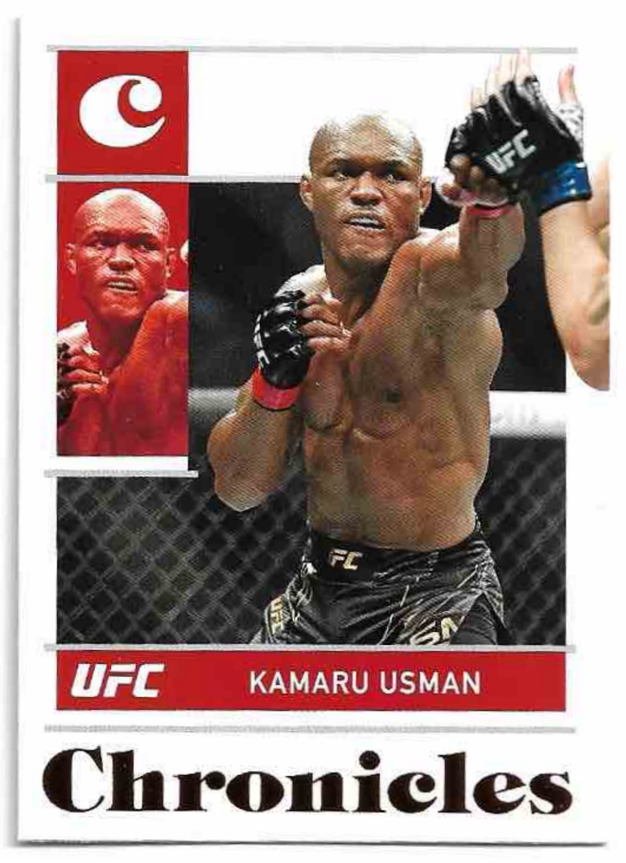 Bronze KAMARU USMAN 2022 Panini Chronicles UFC