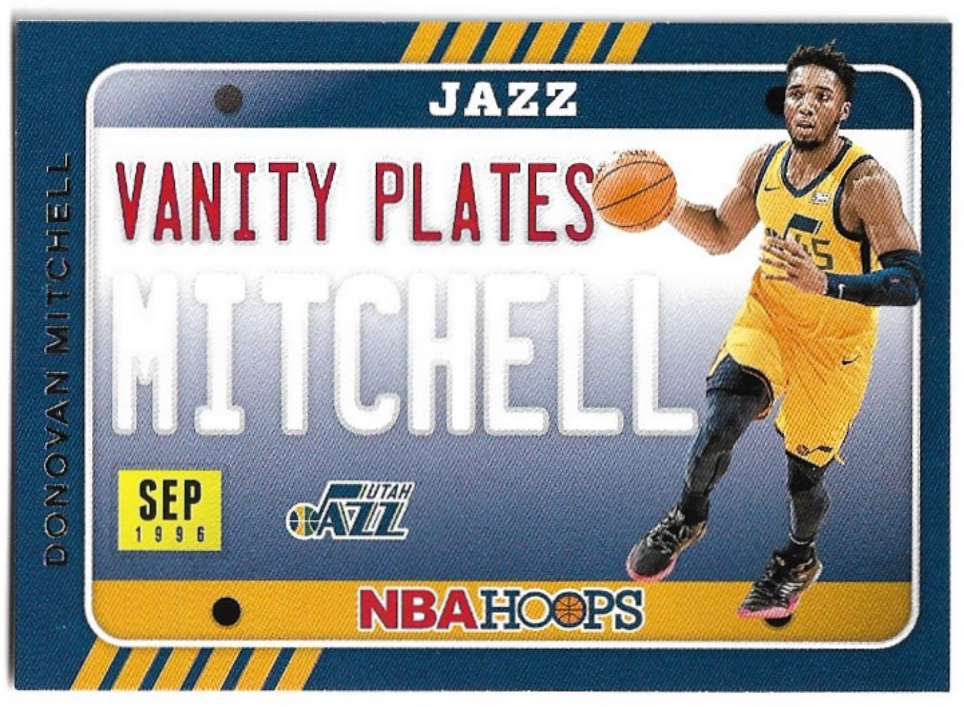 Vanity Plates DONOVAN MITCHELL 20-21 Panini Hoops Basketball