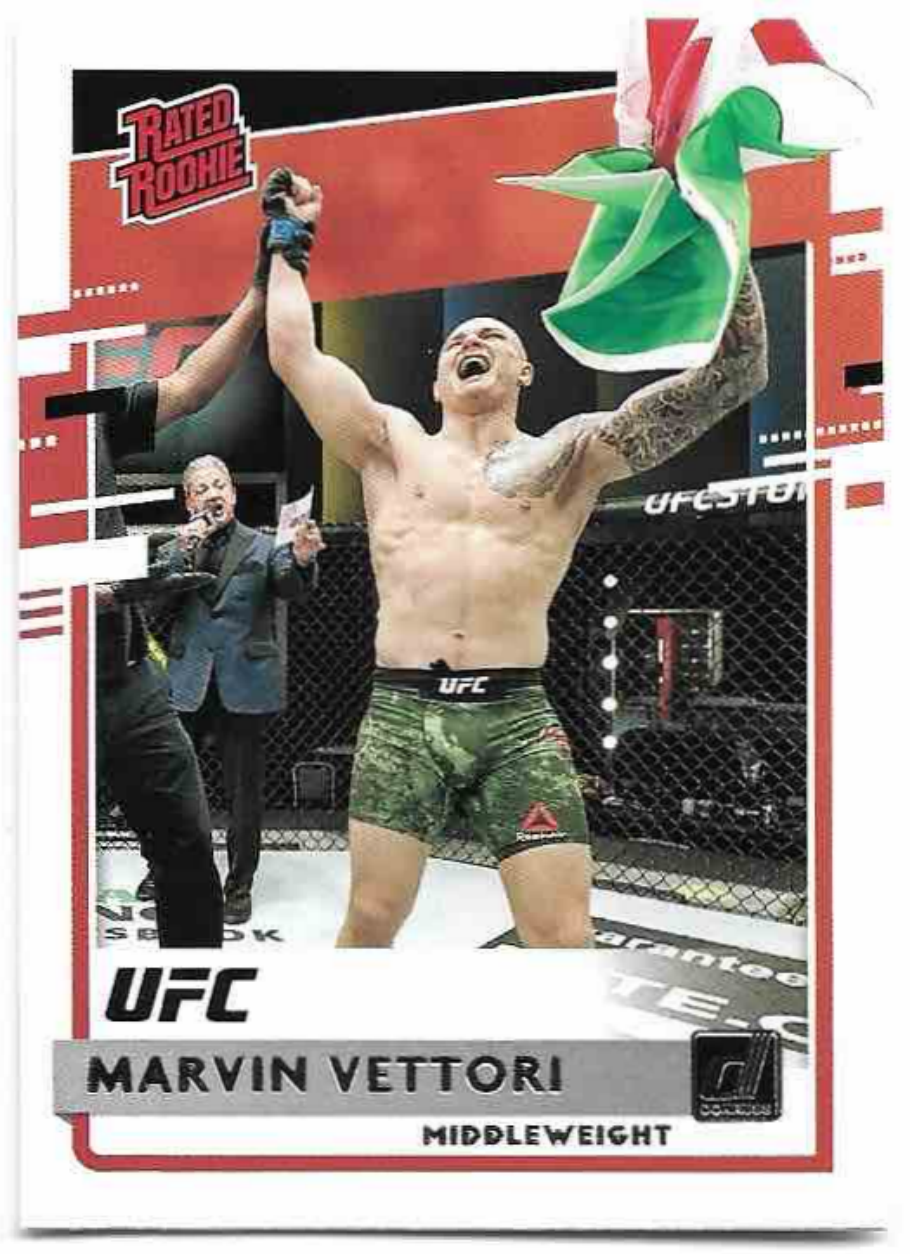 Rated Rookie MARVIN VETTORI 2021 Panini Chronicles UFC