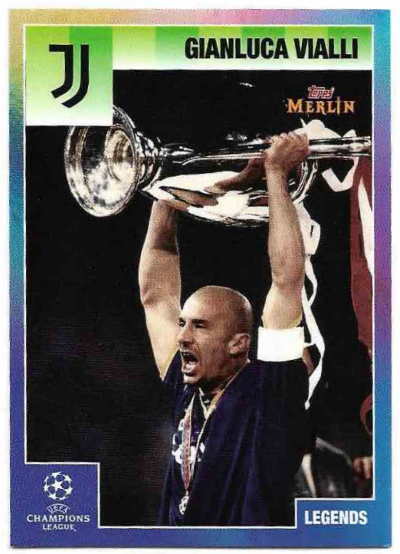 Legends GIANLUCA VIALLI 20-21 Topps Merlin's Heritage 95 UCL