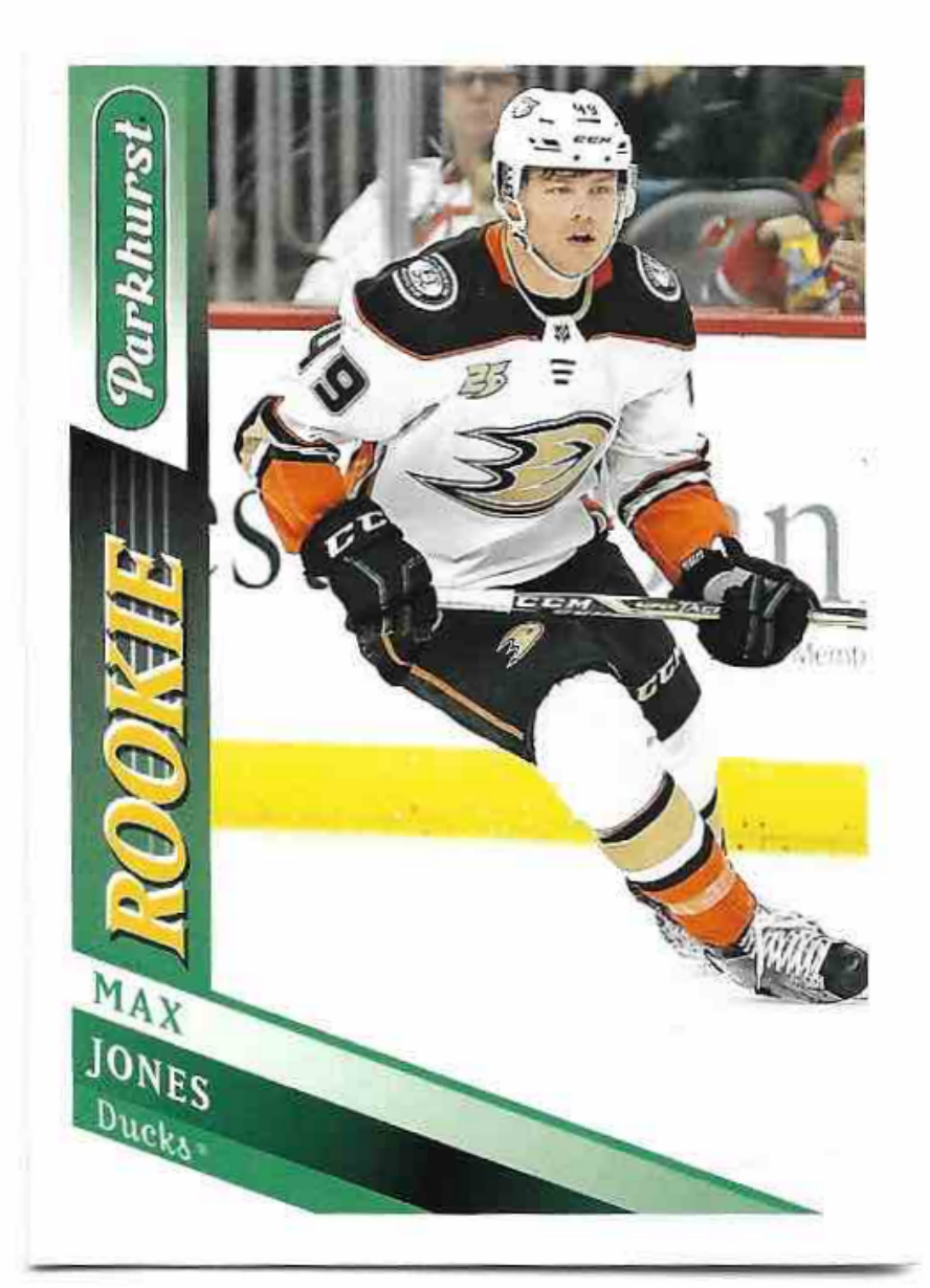Rookie MAX JONES 19-20 UD Parkhurst