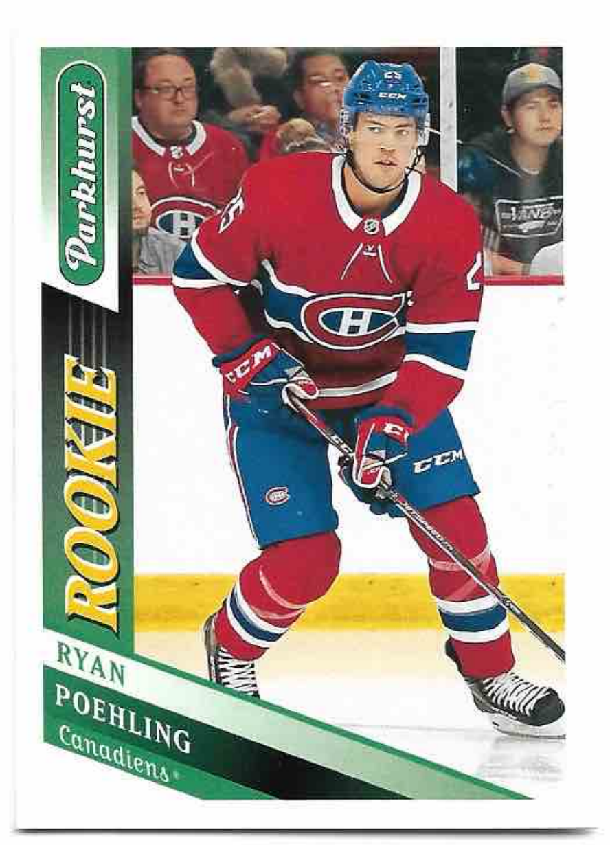 Rookie RYAN POEHLING 19-20 UD Parkhurst