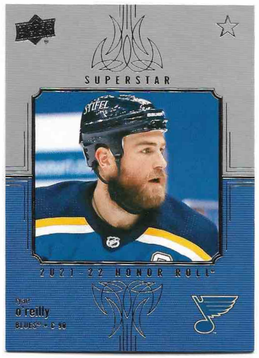 Honor Roll RYAN O'REILLY 21-22 UD Series 1