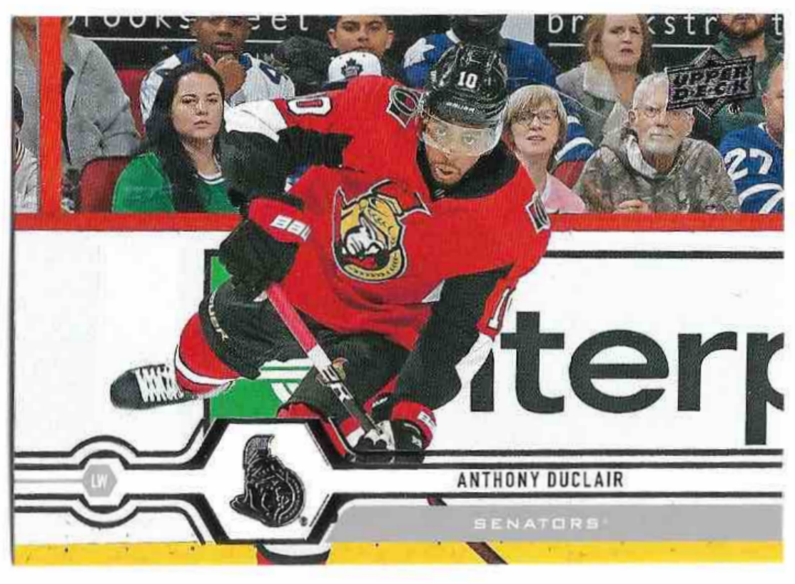 ANTHONY DUCLAIR 19-20 UD Series 1