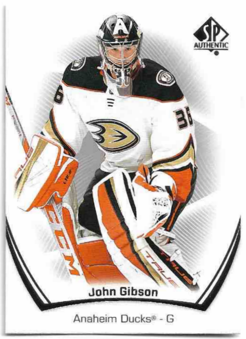 JOHN GIBSON 21-22 UD SP Authentic