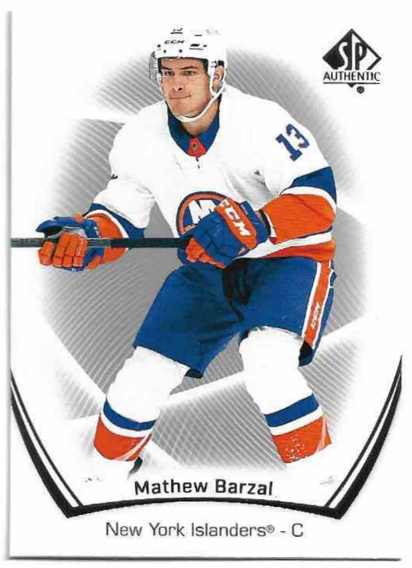MATHEW BARZAL 21-22 UD SP Authentic