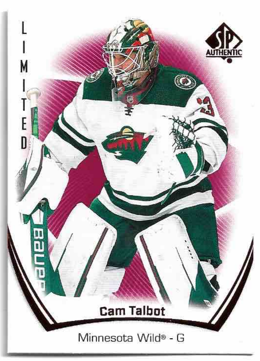 Limited Red CAM TALBOT 21-22 UD SP Authentic