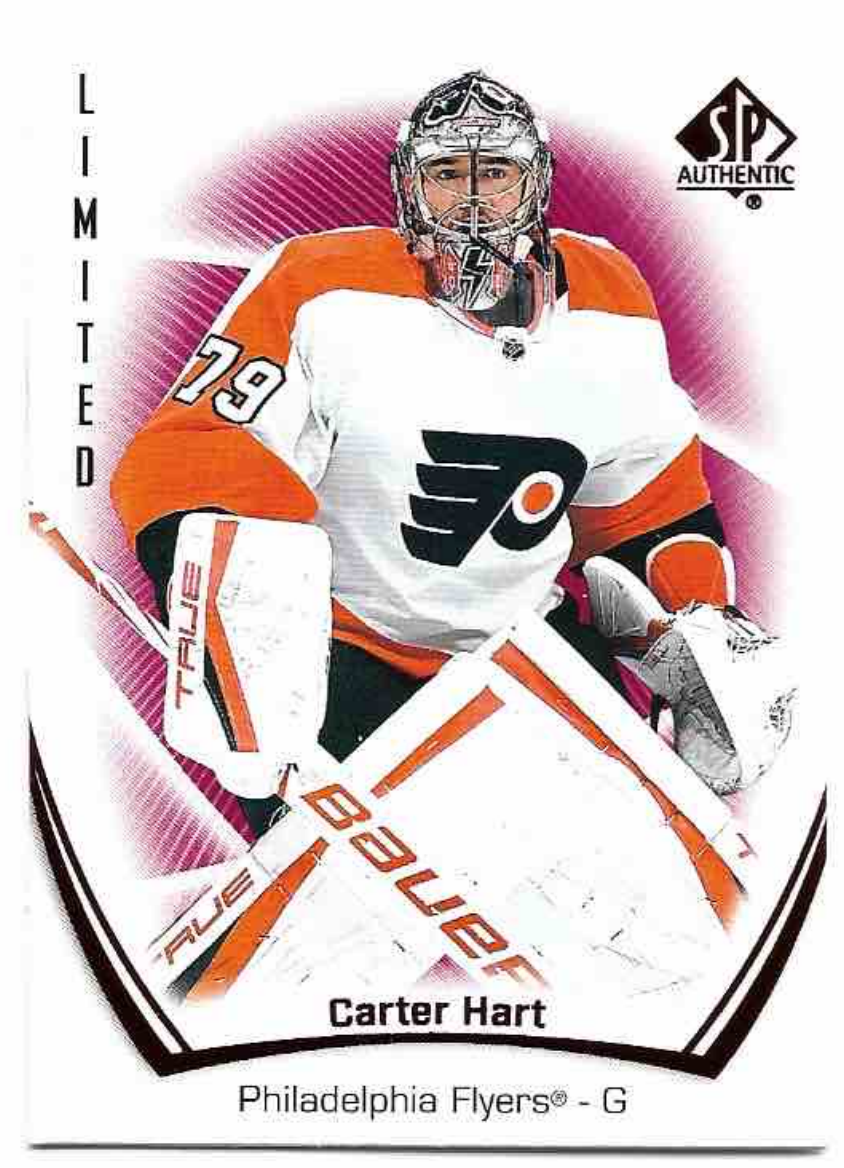 Limited Red CARTER HART 21-22 UD SP Authentic