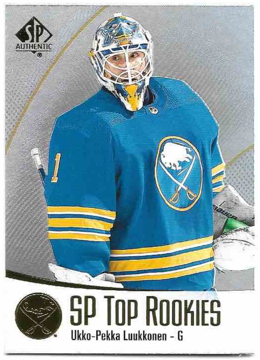 SP Top Rookies UKKO-PEKKA LUUKKONEN 21-22 UD SP Authentic