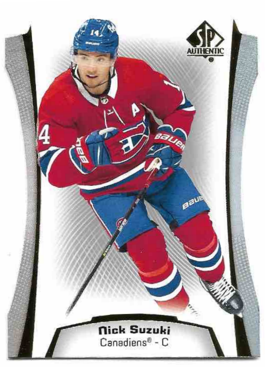 SP Die-Cut NICK SUZUKI 21-22 UD SP Authentic