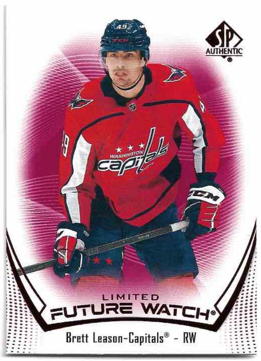 Rookie Limited Red Future Watch BRETT LEASON 21-22 UD SP Authentic