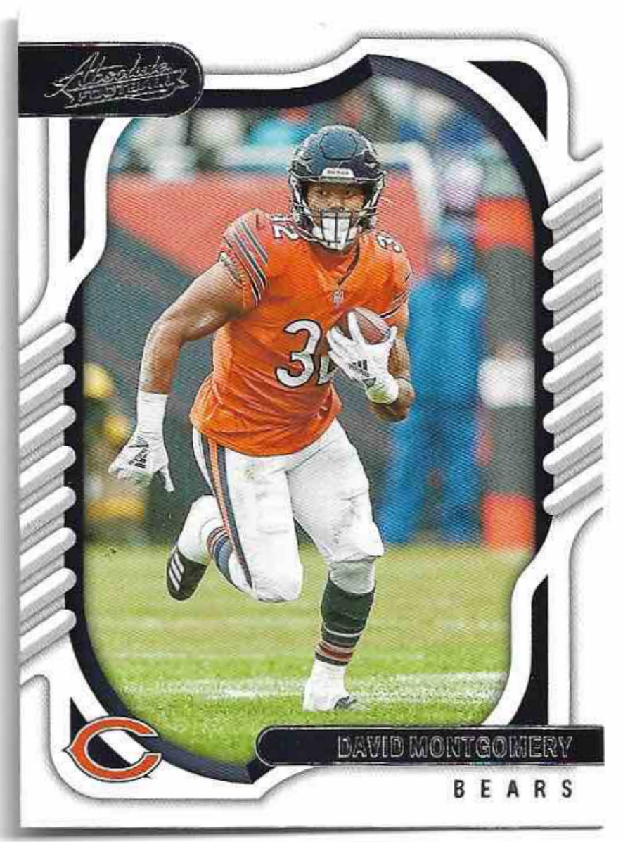 DAVID MONTGOMERY 2022 Panini Absolute Football