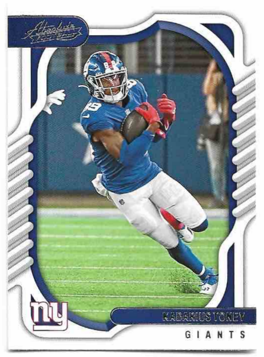 KADARIUS TONEY 2022 Panini Absolute Football